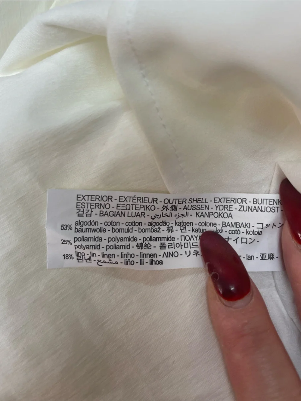 Zara Linen Blend Cut-Out Mini Dress White